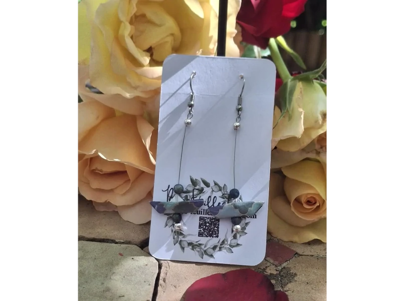 Boucles bateaux origami