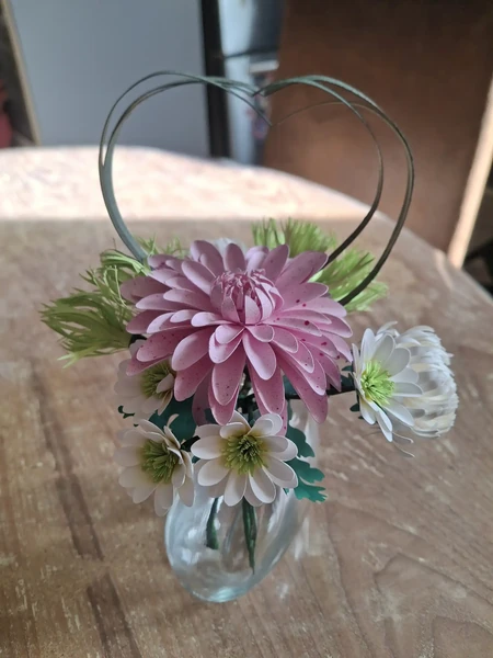 Bouquet dahlia rose